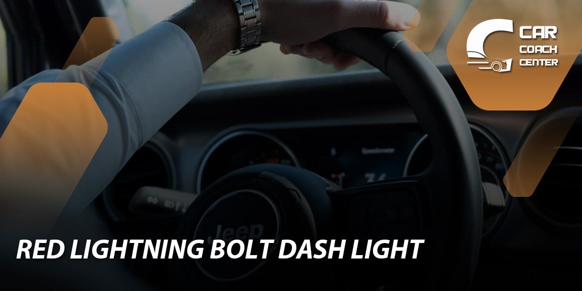 red lightning bolt dash light