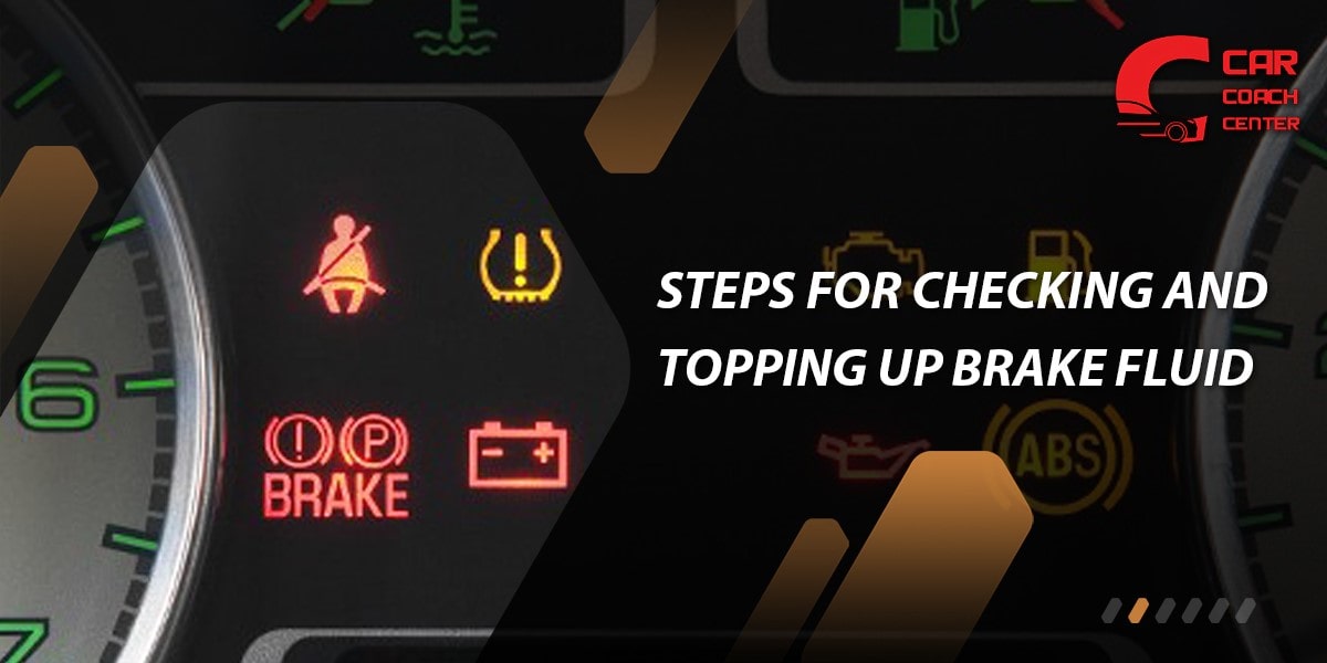 Steps for Checking and Topping up Brake Fluid