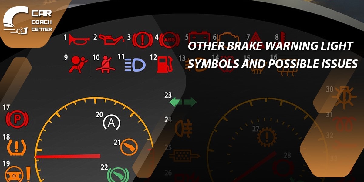 Other Brake Warning Light Symbols and Possible Issues